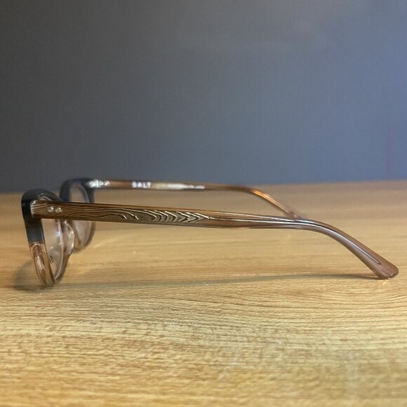 NEW SALT. Optics Garland 48 Oasis Eyeglasses Unisex 48-20-140 Handcrafted Japan - Picture 4 of 9